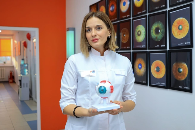В клинике проводят комплексную диагностику глазного дна для выявления диабетических изменений на ранних стадиях | Источник: «Санталь Адыгея»