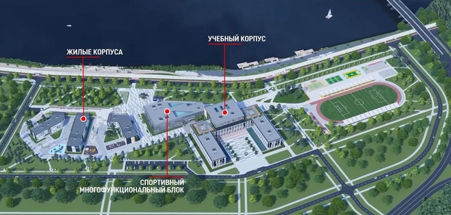Схема расположения школы | Источник: пресс-служба администрации Краснодара
